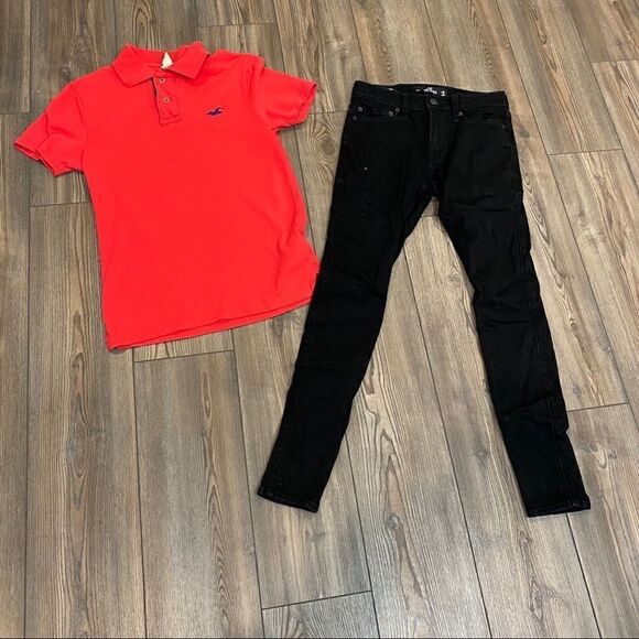 Hollister Other - Men’s Hollister Outfit XS Jeans Polo